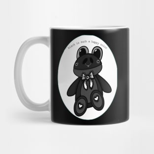 black is such a happy color Mug